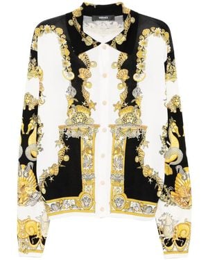 Versace Camicia Coral Theatre - Metallizzato