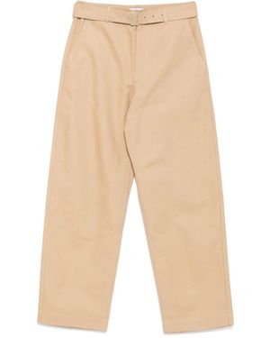 Maison Kitsuné ベルテッド パンツ - ナチュラル