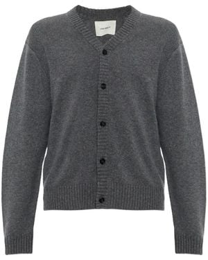Lisa Yang Fenris V-Neck Cardigan - Grey