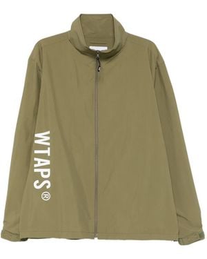WTAPS Coupe-Vent À Logo Imprimé - Vert