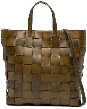 Dragon Diffusion Medium Pino Woven Tote Bag - Green