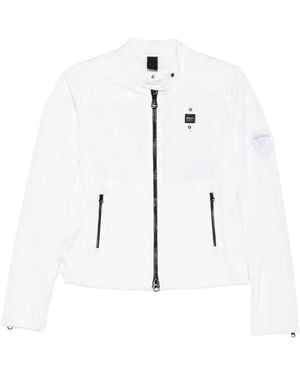 Blauer Worley Zip-Upp Jacket - White