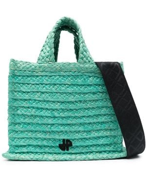 【PATOU】JP モノグラム ハンドバッグ S Patou JP モノグラム ハンドバッグ S | ブルー | FARFETCH JP