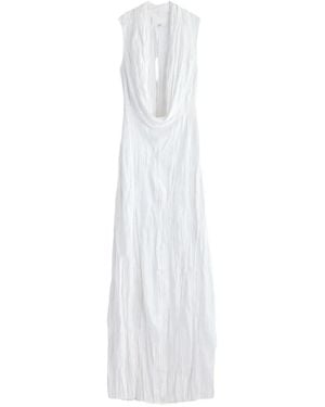 Maison Margiela Bianchetto Sleeveless Maxi Dress - White