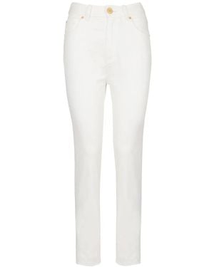 Balmain Schmale Jeans - Weiß