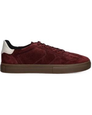 Vagabond Shoemakers Lace-Up Suede Sneakers - Brown