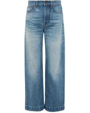 Chloé Vaqueros Capri - Azul