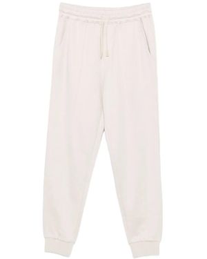 Eleventy Drawstring Zip-Pocket Trousers - White