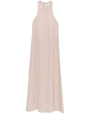 Alysi A-Line Maxi Dress - White