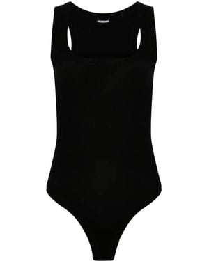 Jacquemus Body Le Body Gros Grain - Black