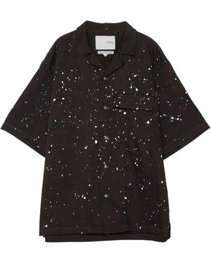 Yoshio Kubo Splash Shirt - Black