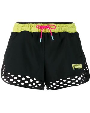PUMA Panelled Running Shorts - Black