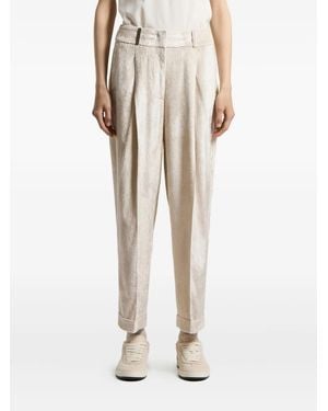 Peserico Corduroy Trousers - Natural