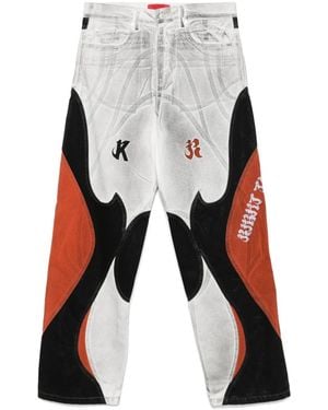 Kusikohc Rider Trousers - White