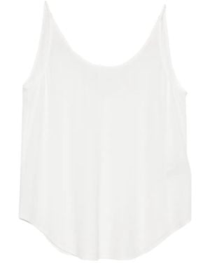 Ba&sh Scoop-Neck Top - White