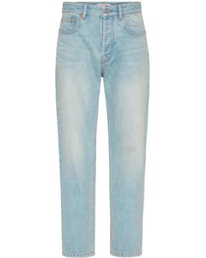 Valentino Garavani Tapered Jeans - Men's - Cotton/polyester - Blue