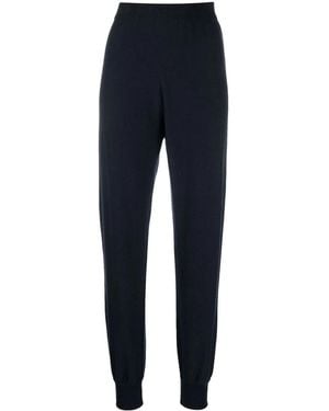Fabiana Filippi Straight-Leg Cashmere Trousers - Blue
