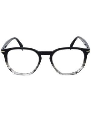 David Beckham Gradient-Effect Glasses - Brown