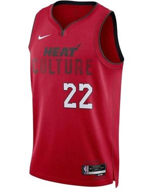 Nike Miami Heat 2024/25 City Edition Jersey 'Jimmy Butler' Fq4348-661 - Red
