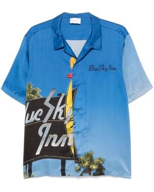 BLUE SKY INN Surf シャツ - ブルー
