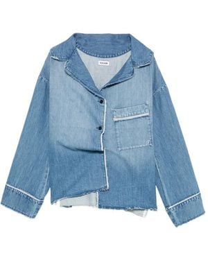 Facon Jacmin Christina Raw-Cut Jacket - Blue