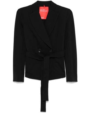 ..,merci ベルテッド ジャケット - ブラック