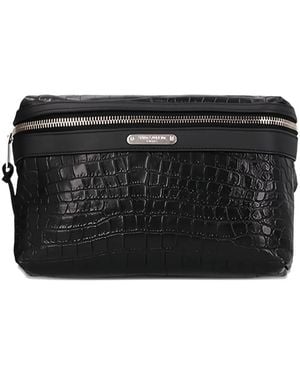 Saint Laurent Texturierte Gürteltasche - Schwarz