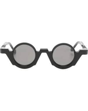 VAVA Eyewear Round-Frame Sunglasses - White