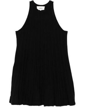 Ba&sh Sinn Ribbed Mini Dress - Black