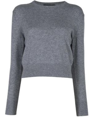 Nili Lotan Tamra Pullover Mit Geripptem Besatz - Blau
