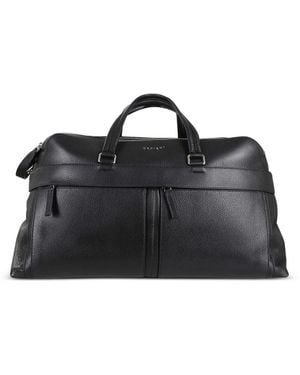 Orciani Micron Leather Tote Bag - Black