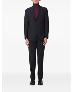 Colamarino Notch-Lapel Single-Breasted Suit - Blue