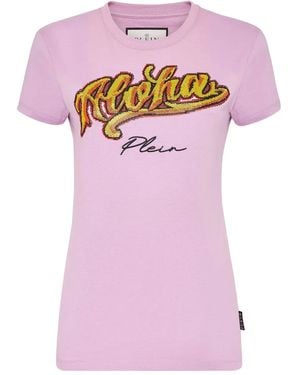 Philipp Plein Sexy Pure Hawaii' T-shirt - ピンク
