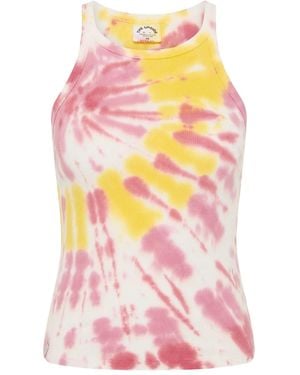 The Upside Asher Tie-Dye Tank Top - Pink