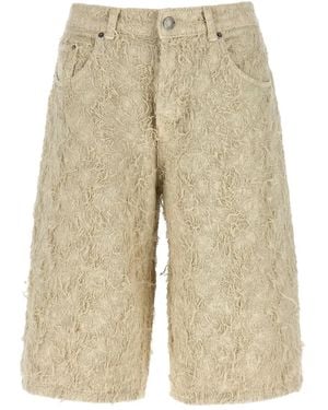 Haikure Denim Shorts - Natural