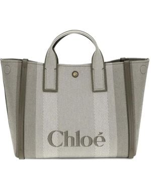 Chloé Borsa Tote Carry - Grigio