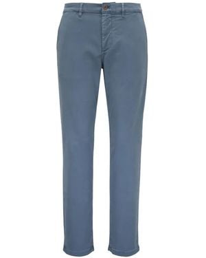 Faherty Buttoned Trousers - Blue