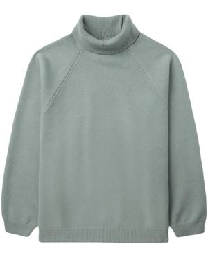 Fear Of God Oversized Roll-Neck Jumper - Green