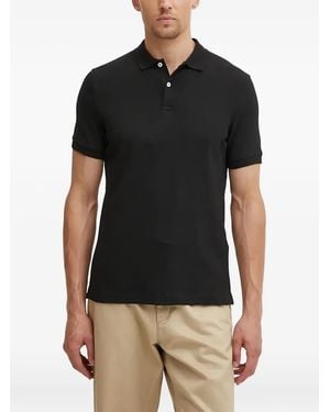Marc O' Polo Poloshirt Met Knopen - Zwart