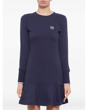KENZO Tiger Patch Dress - Blue