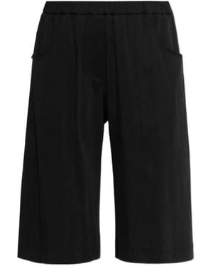 Akep Pantalones Cortos Con Cinturilla Elástica - Negro