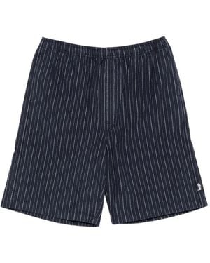 Stussy Striped Shorts - Blue