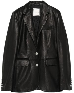 Tagliatore Sophie Blazer mit Knopfverschluss - Schwarz