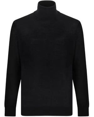 Golden Goose Roll-Neck Star-Detail Jumper - Black