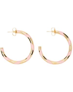 Aurelie Bidermann Positano Hoop Earrings - Natural