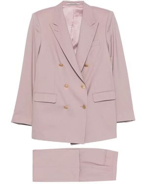 Tagliatore Doppelreihiges Jasmine Kostüm - Pink