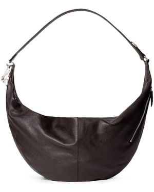 Lemaire Large Quiver Clip Bag - Brown