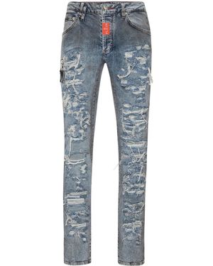 Philipp Plein Rock Star Jeans - Blue
