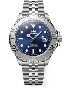 Richelieu Swiss Classic Excellence 43Mm Watch - Blue