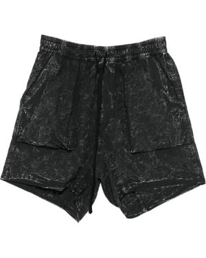 Thom Krom Drawstring Shorts - Black